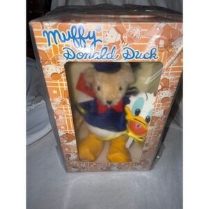 Muffy Donald Duck Teddy Bear Limited Edition Walt Disney 2003